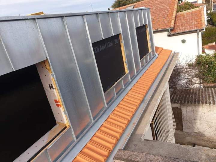 Création ouverture de toit, Sète