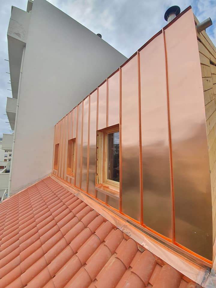 Pose de fenêtre de toit, Sète